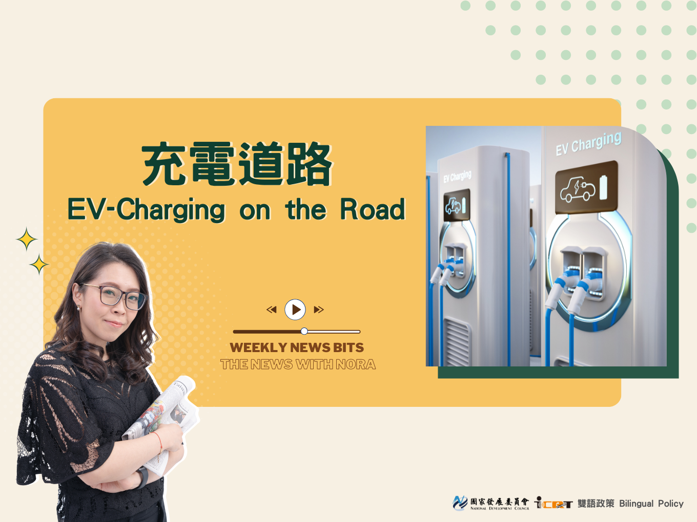 1分鐘時事英語廣播 充電道路：歐盟新法律將促成世界首條充電道路於瑞典的誕生